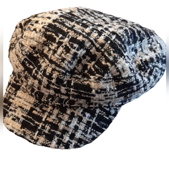 Parfois Collection hat Black and White Tweed - Picture 1 of 11